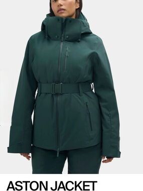 Halfdays Hooded Ski Jacket in Alpine